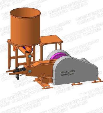Presa brichetare mecanica BriqTech BT-070-800 de la Agro Bio Brichet Energy Solutions Srl