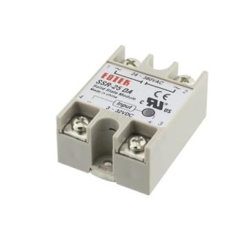 Releu static monofazat SSR Fotek SSR-25DA 25A 3-32VDC de la Caldor Heat &Engineering Srl