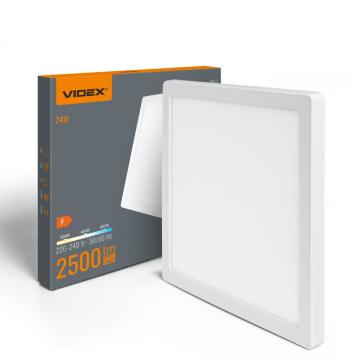 Plafoniera LED Videx DL6S 24W, 2500lm, CCT Selectabil