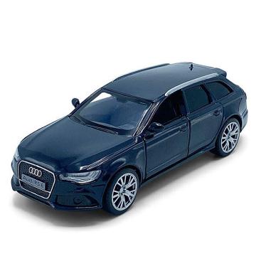 Macheta auto Audi RS6 2017 albastru , pull back, 1:36 Tayumo