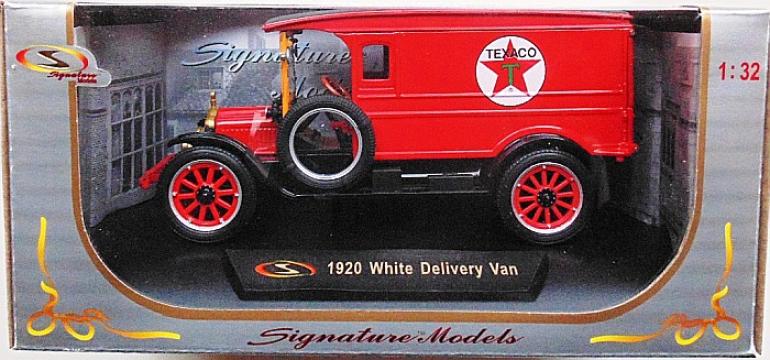 Macheta auto White Delivery Van rosie 1920, scara 1:32