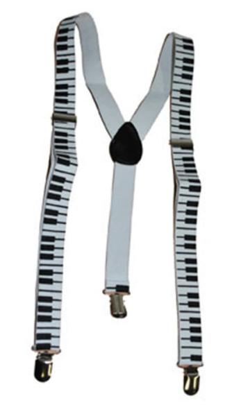 Accesoriu party Bretele clape pian pentru petrecere de la Hobbyplanet Romania