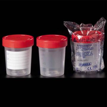 Container 150 ml, steril ambalat individual 350 buc /cutie