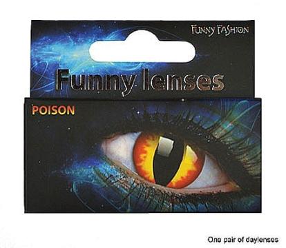 Accesorii petrecere halloween Lentile contact Poison&nbsp;&nbsp;58336 de la Hobbyplanet Romania