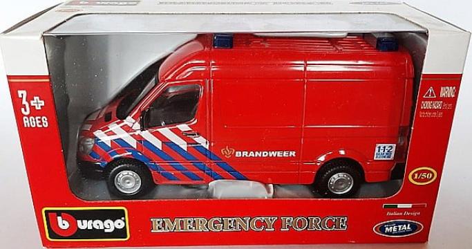 Macheta pompieri Mercedes Benz Sprinter Brandweer N.L. 1:50 de la Hobbyplanet Romania