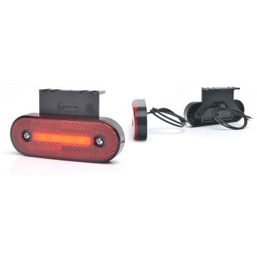 Lampa gabarit led 1220 W174, 12v-24v, pozitie rosu Was