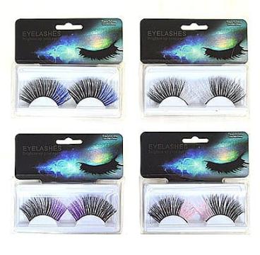 Gene false petrecere glitter modele diferite cu lipici 5831