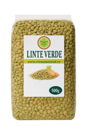 Linte verde, Natural Seeds Product, 500 g de la Natural Seeds Product SRL
