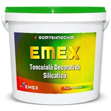 Tencuiala decorativa silicatica Emex de la Romtehnochim Srl