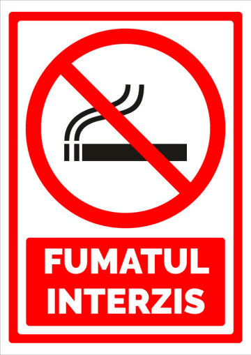 Semn de fumatul interzis