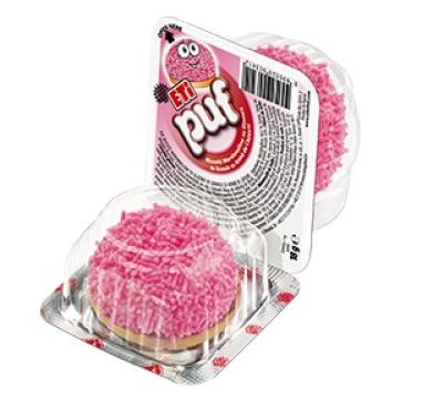 Biscuiti cu spuma de lapte si capsuni Eti Puf 48x18g de la KraftAdvertising Srl