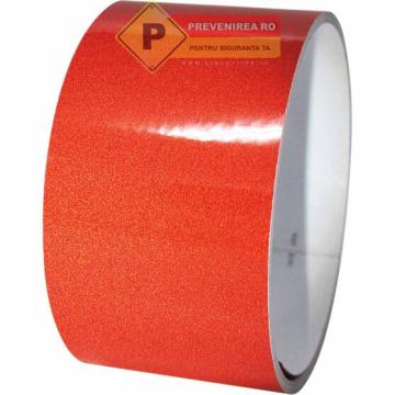 Banda reflectorizanta flexibila pentru plexiglas, PVC