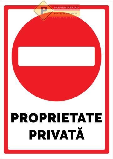 Indicator pentru proprietate privata