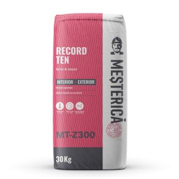 Tencuiala mecanizata Mesterica Record Ten MT-Z300 / 30kg de la URBANIX SRL