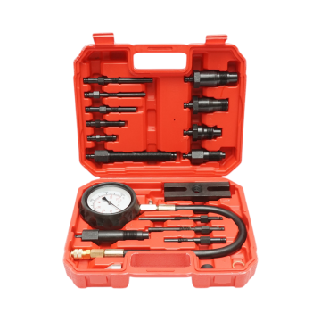 Trusa tester compresie motoare diesel cu manometru mecanic