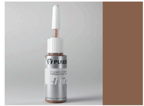 Pigment sprancene micropigmentare Purebeau Ocre Gold Brown de la Visagistik