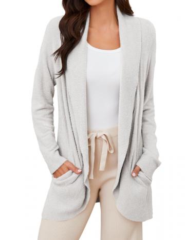 Cardigan femei - Bluza lunga, eleganta cu maneca lunga de la Molifag Srl