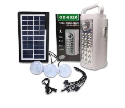 Kit solar GD-8020 cu 3 becuri incluse de la Speedbox Srl