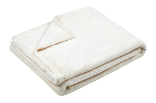 Patura Doudou 180X220 cm, culoare Crem, 100% poliester de la URBANIX SRL