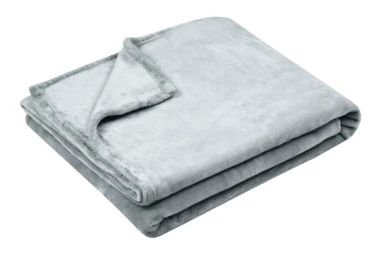 Patura Doudou 180X220 cm, culoare Gri perla, 100% poliester de la URBANIX SRL