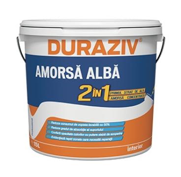 Amorsa alba 2 in 1 Duraziv, primul strat, 15l