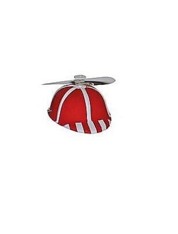 Sapca din plastic cu elice rosie - copii de la Hobbyplanet Romania