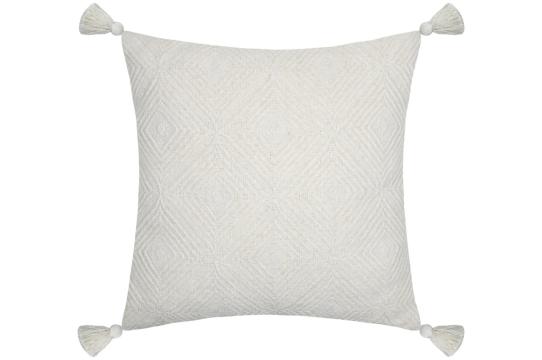 Perna decorativa Balma 45x45 cm, culoare ivoriu, 100% bumbac de la URBANIX SRL