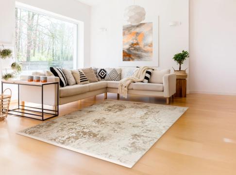 Covor living Milano 39934B bej MoftX de la URBANIX SRL