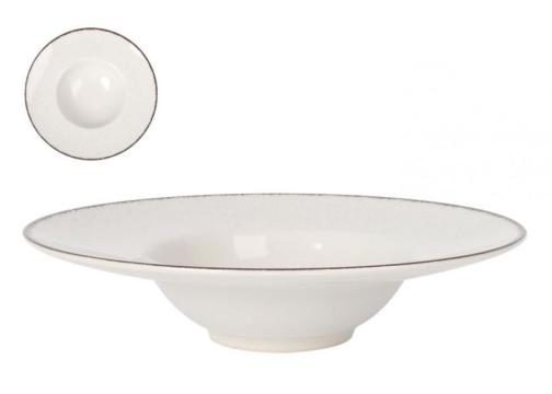 Set 6x farfurie paste Inel Bari 28x6.8 cm