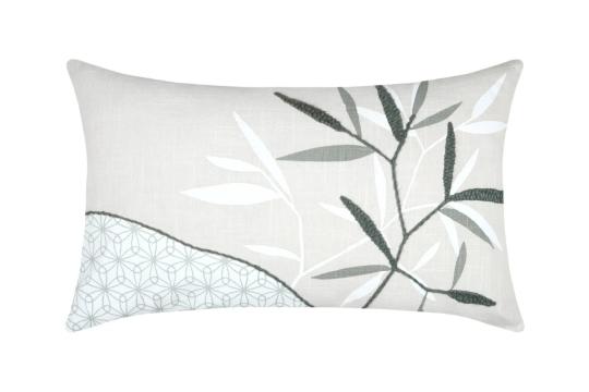 Perna decorativa Yuki 30X50 cm, culoare jad, 100% bumbac de la URBANIX SRL