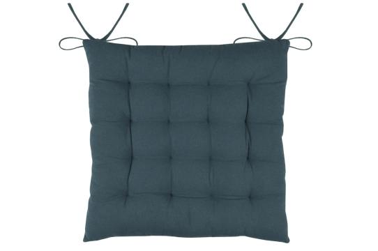 Perna de scaun Duo 38X38X3.5 cm, culoare cobalt, 100% bumbac de la URBANIX SRL