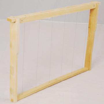 Rame insarmate vertical 1/1 din tei cu umeras de la Beehive4U Build Srl