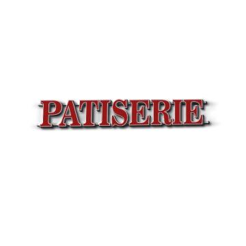 Litere volumetrice Patiserie - Clasic Rosu