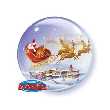 Balon Bubble Mos Craciun de la Simonne