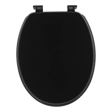 Capac toaleta 45 cm MDF - negru mat | capace WC de la URBANIX SRL