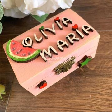 Cutiuta cruciulite, mot, amintiri personalizata