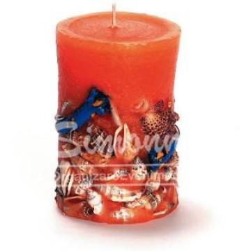 Lumanari Sea designed candle