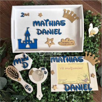 Set tavita, personalizat, baiat, Micul Print