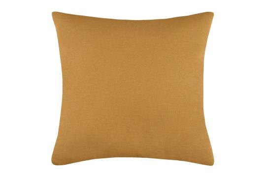 Perna decorativa Duo 40X40 cm, culoare mustar, 100% bumbac de la URBANIX SRL