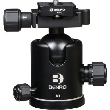 Cap fluid Benro B3 Triple Action Ball Head 18 KG