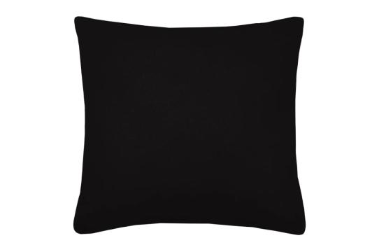 Perna decorativa Duo 40X40 cm, culoare negru, 100% bumbac de la URBANIX SRL