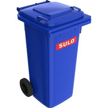 Europubela din material plastic, 240 l culoare albastra Sulo
