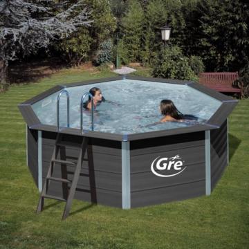 Set piscina compozit GRE rotunda Diam. 410 x H 12, Avantgard